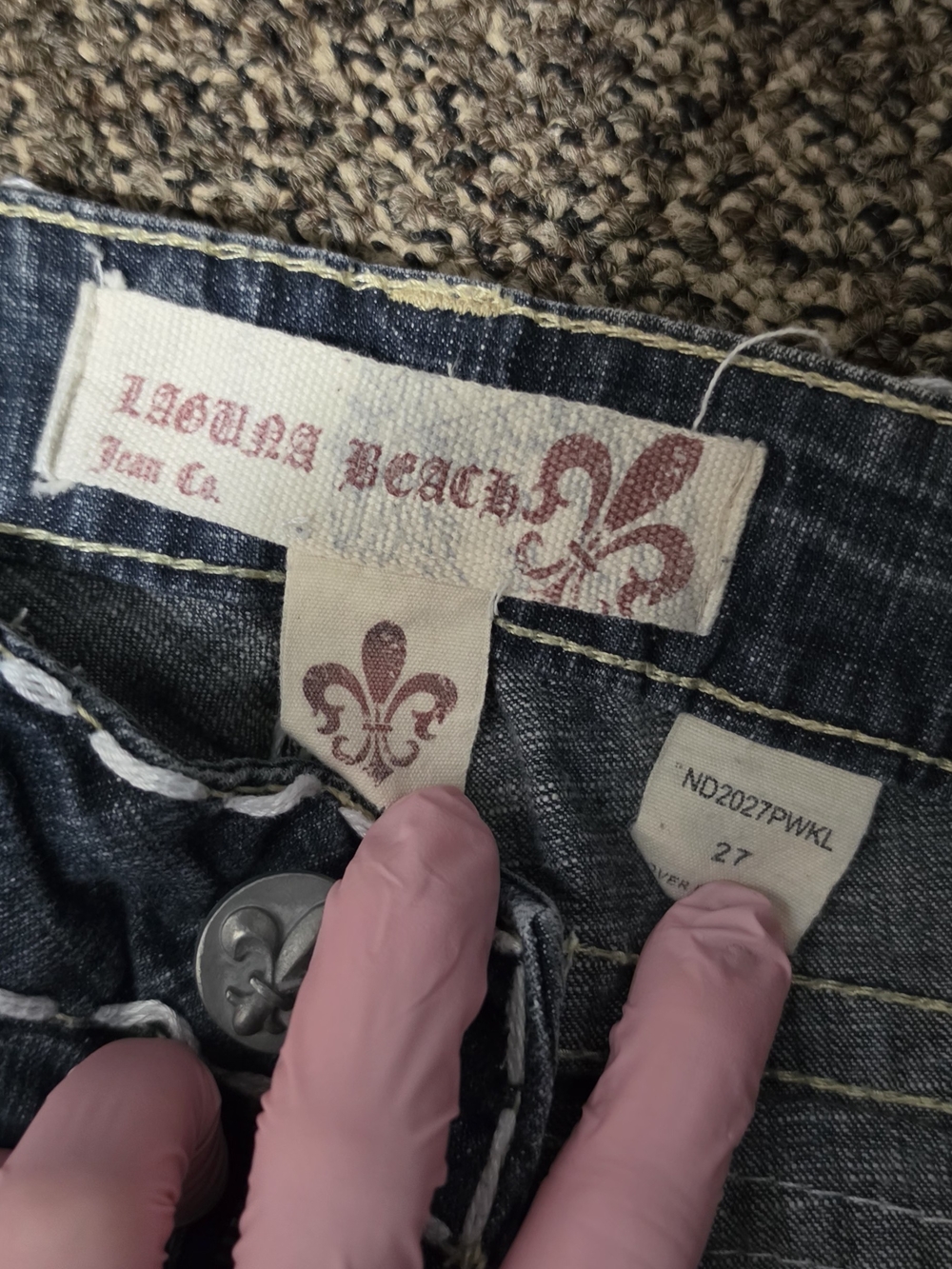 Women's Dark Blue Denim Jeans - Blue